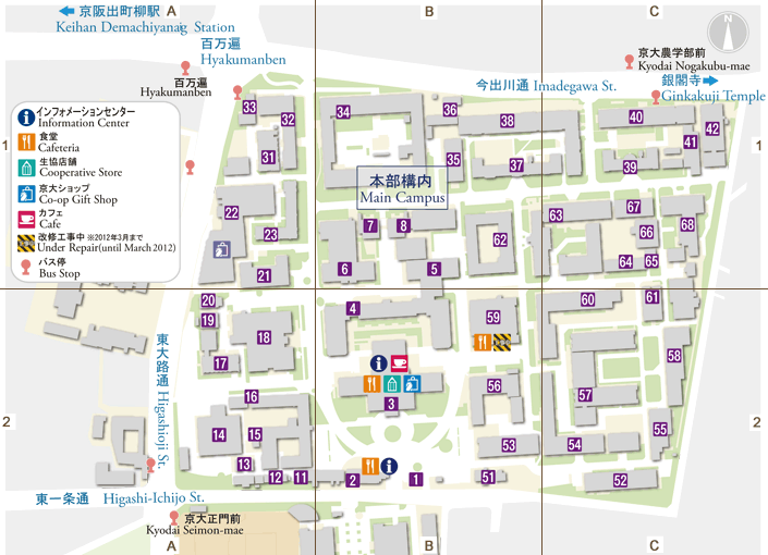 Campus map