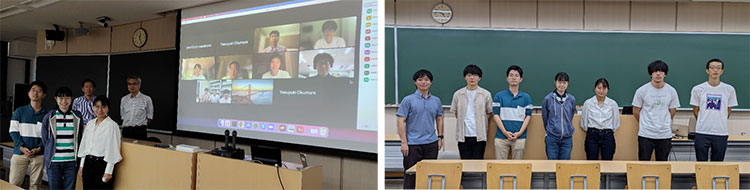 夏の学校集合写真