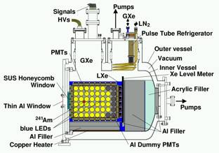prototype liquid xenon detector