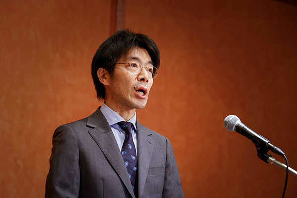 石野センター長開会挨拶