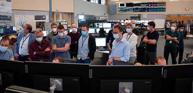 CERNコントロールルーム